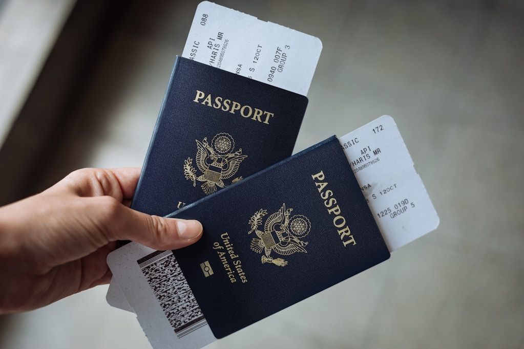 Passport and travel documents